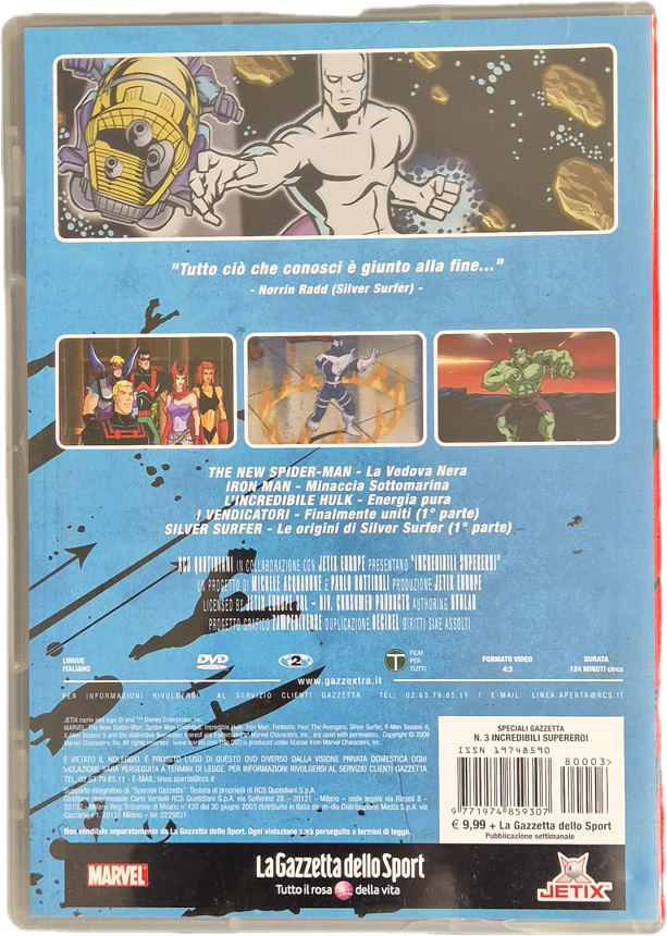 INCREDIBILI SUPEREROI VOL. 3 - VENDICATORI UNITI - DVD