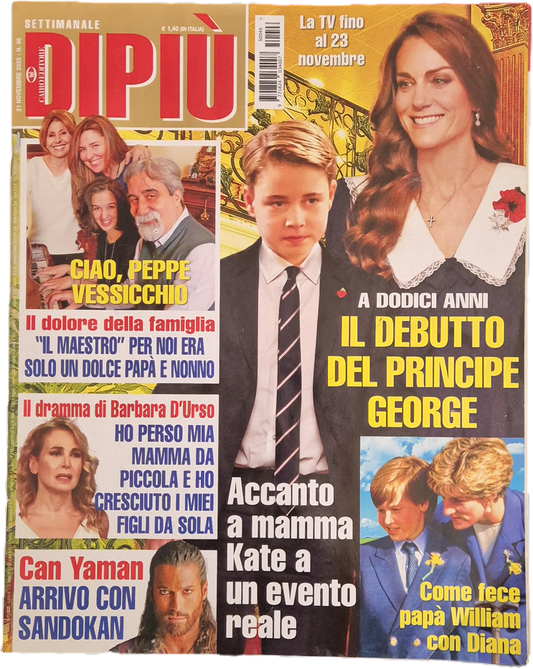 DI PIU' 21 NOVEMBRE 2025- VESSICCHIO - BARBARA D'URSO - CAN YAMAN - OUTLET DEL LIBRO