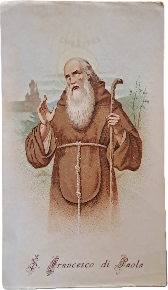 S. FRANCESCO DI PAOLA - HOLY CARD