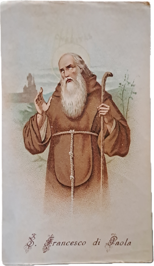 S. FRANCESCO DI PAOLA - HOLY CARD