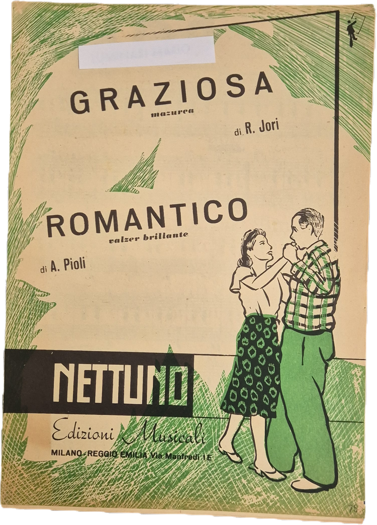 GRAZIOSA - ROMANTICO  SPARTITO-SHEET MUSIC