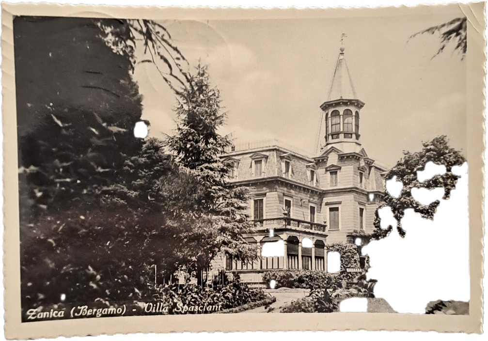 ZANICA-VILLA SPASCIANI - V1965 -FG