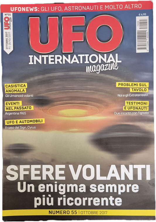 UFO INTERNATIONAL MAGAZINE N. 55 - SFERE VOLANTI