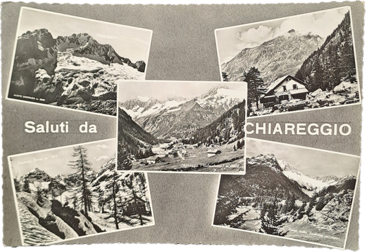 CHIAREGGIO - CINQUE VEDUTE - V1955 - FG