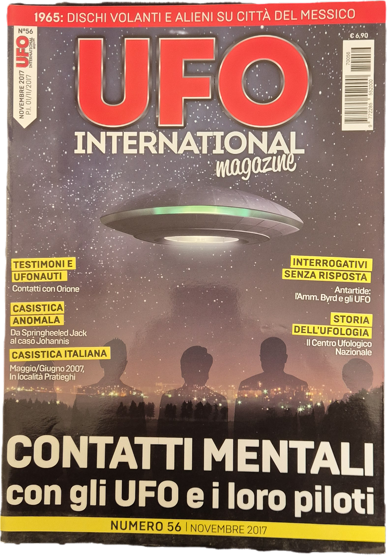 UFO INTERNATIONAL MAGAZINE N. 56 - CONTATTI MENTALI UFO