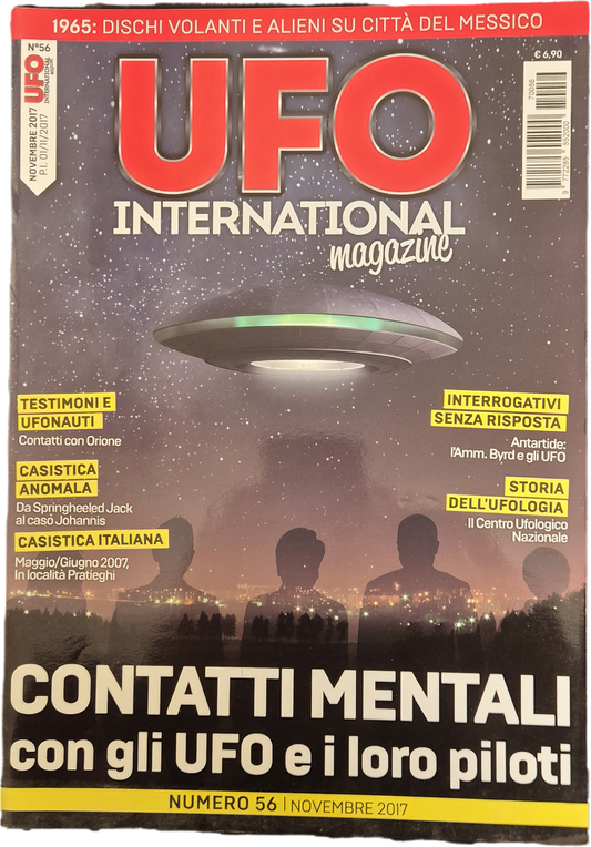UFO INTERNATIONAL MAGAZINE N. 56 - CONTATTI MENTALI UFO