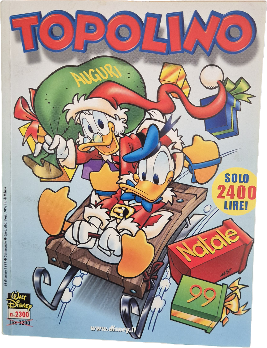TOPOLINO N. 23000 - 28 DICEMBRE 1999