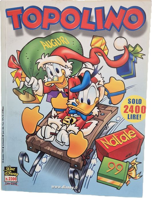 TOPOLINO N. 2300 - 28 DICEMBRE 1999