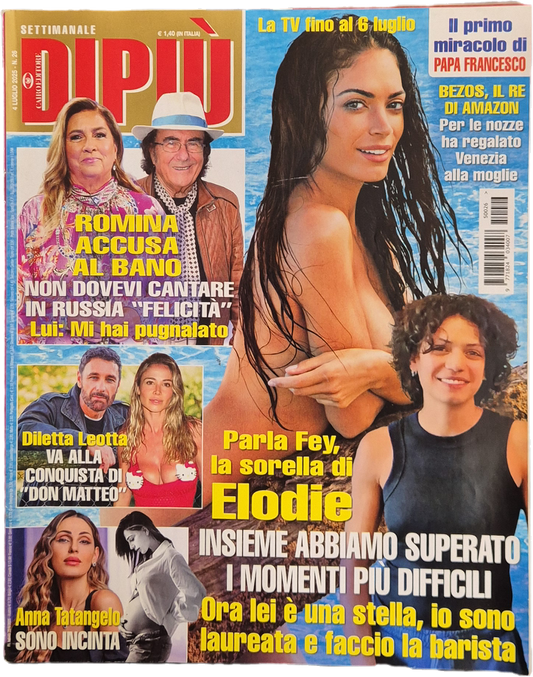 DI PIU' 4 LUGLIO 2025 - ELODIE - ROMINA - LEOTTA - TATANGELO