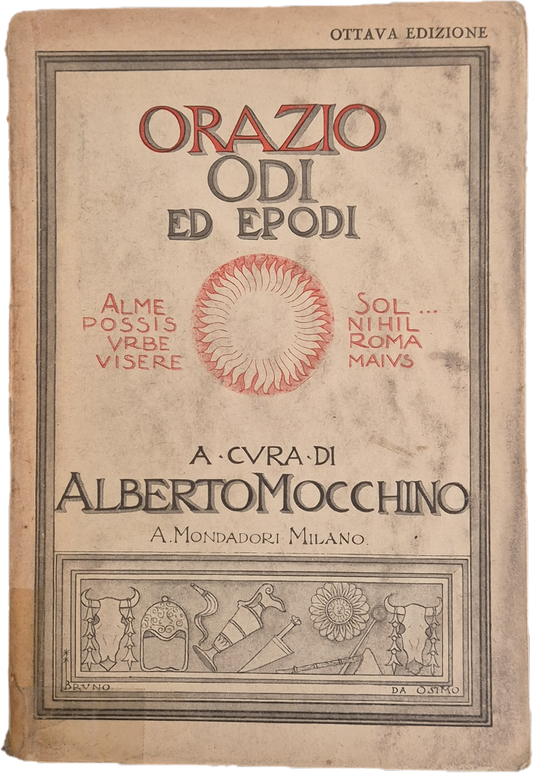 ODI ED EPODI  - ORAZIO - LATIN TEXT