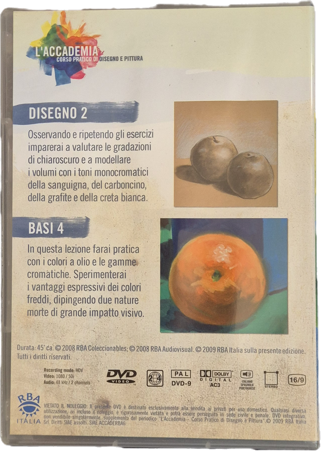 L'ACCADEMIA. CORSO PRATICO DI DISEGNO E PITTURA N. 6