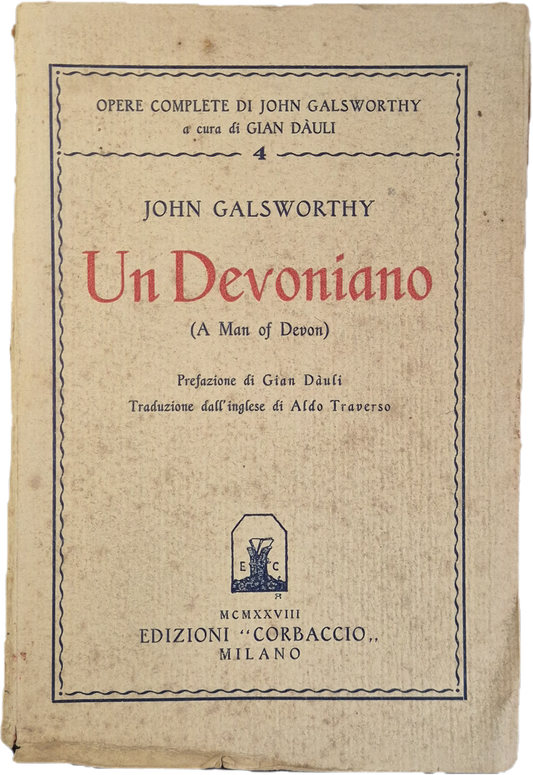 UN DEVONIANO - JOHN GALSWORTHY