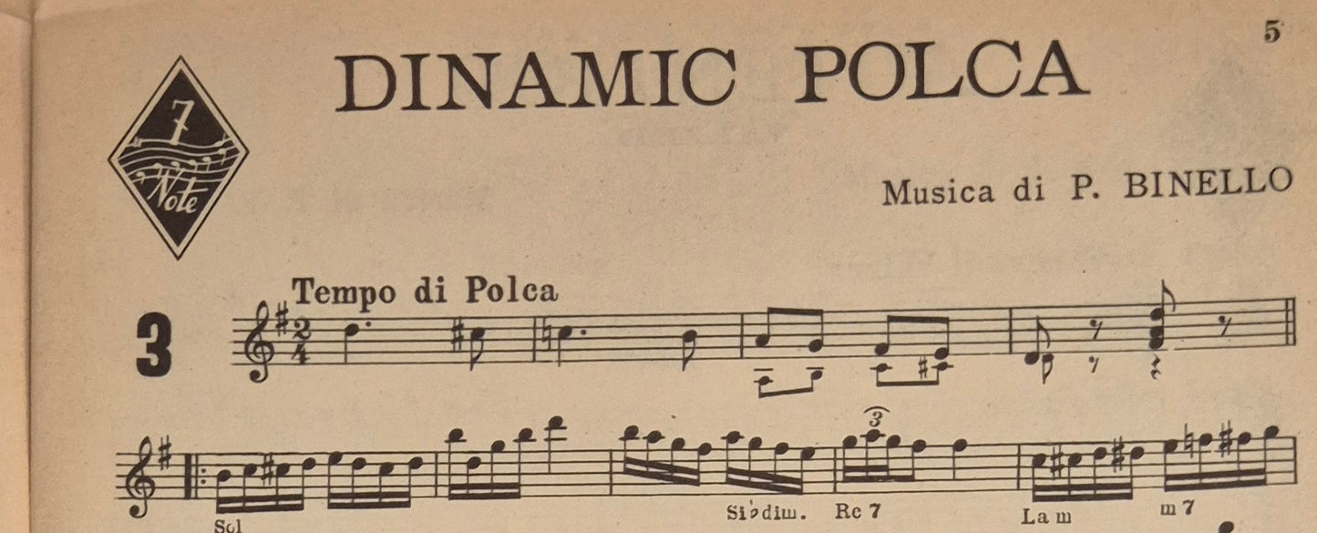 I BALLI DEL FOLKLORE - 19 BRANI -SPARTITO-SHEET MUSIC