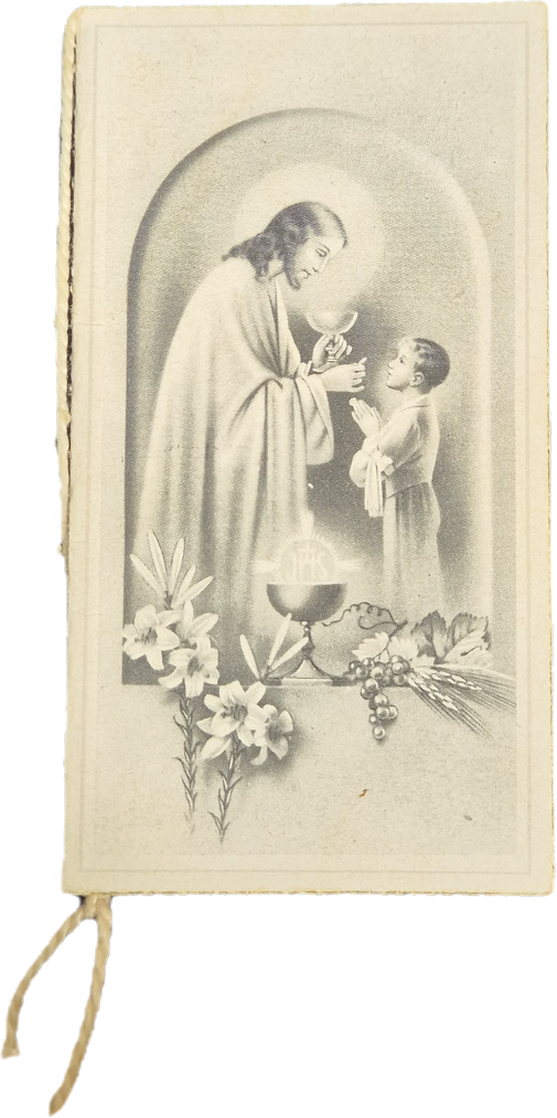 SANTINO - GESU' - PRIMA COMUNIONE - 1951 - AS011-114