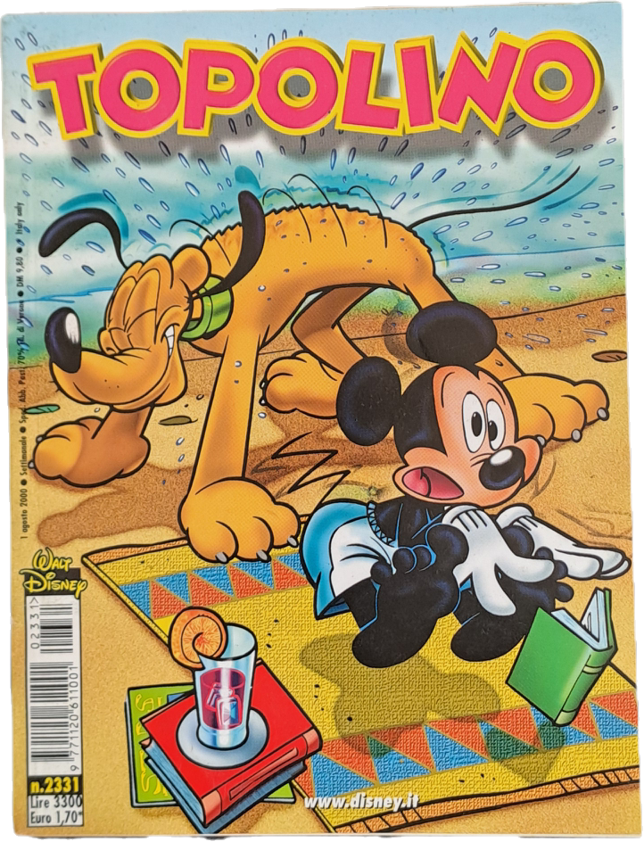 TOPOLINO N. 2331 - 1 AGOATO 2000