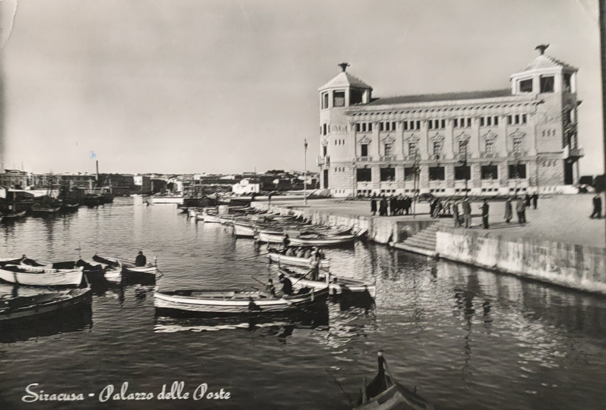 SIRACUSA - PALAZZO DELLE POSTE - V1958 -FG