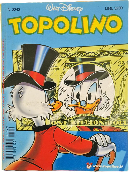 TOPOLINO N. 2242 - 17 NOVEMBRE 1998