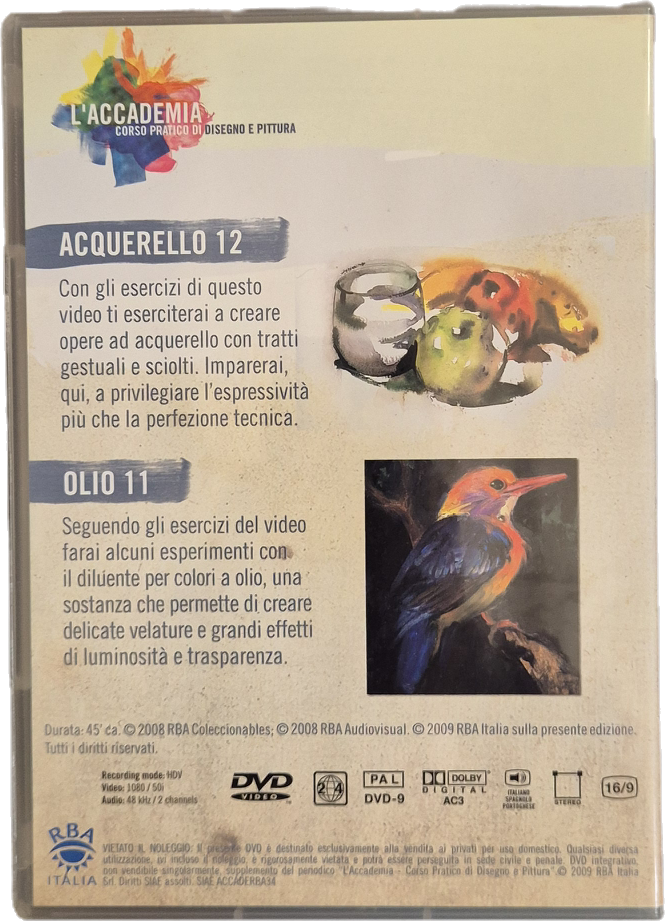 L'ACCADEMIA. CORSO PRATICO DI DISEGNO E PITTURA N. 34