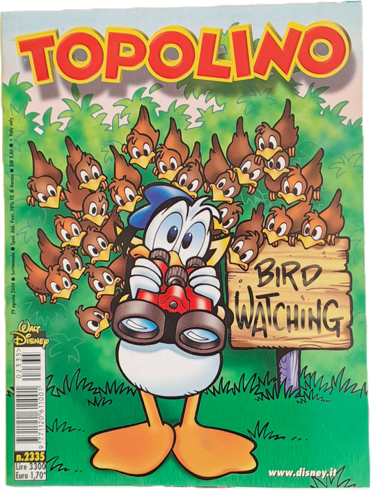 TOPOLINO N. 2335 - 29 AGOSTO 2000