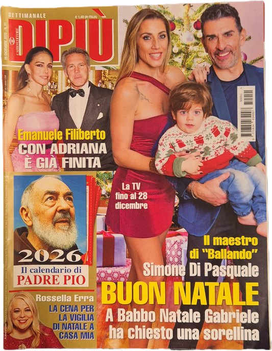 DI PIÙ 26 DICEMBRE 2025 - DI PASQUALE-EMANUELE FILIBERTO