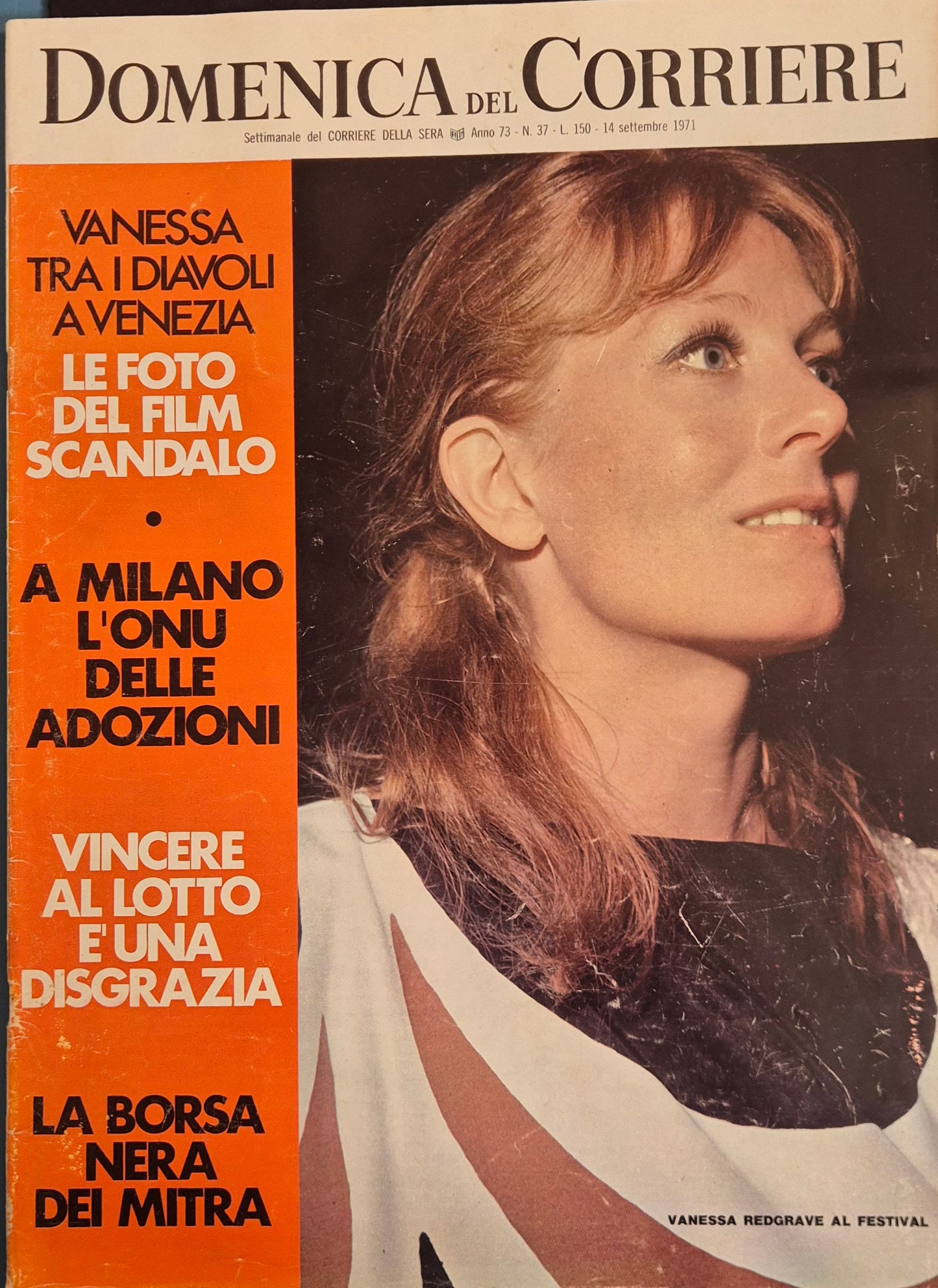 DOMENICA DEL CORRIERE 14 SETTEMBRE 1971