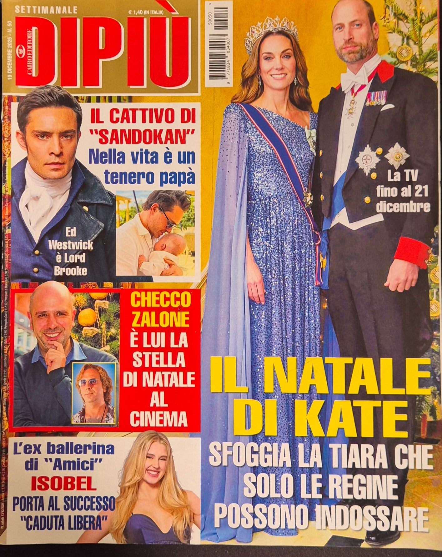 DI PIÙ 19 DICEMBRE 2025 - ED WESTWICK - ISOBEL - CHECCO ZALONE
