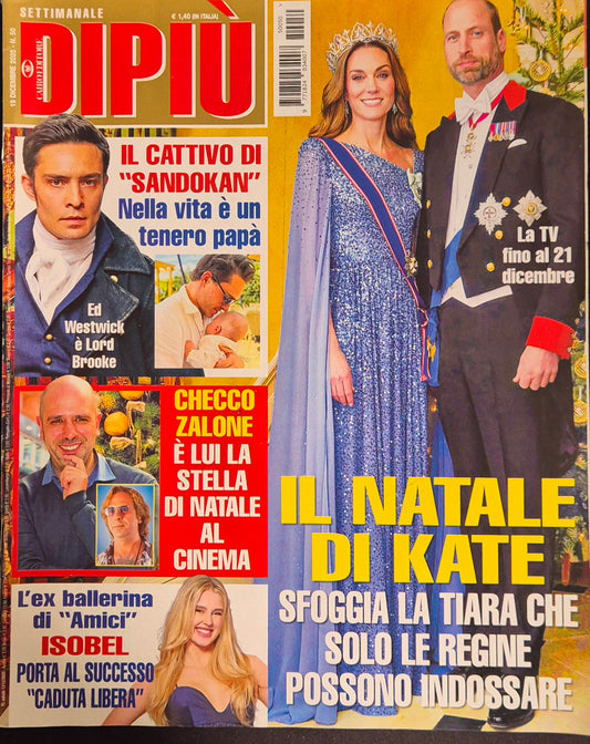 DI PIÙ 19 DICEMBRE 2025 - ED WESTWICK - ISOBEL - CHECCO ZALONE