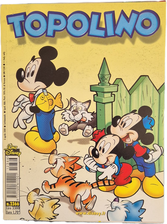TOPOLINO N. 2366 - 3 APRILE 2001