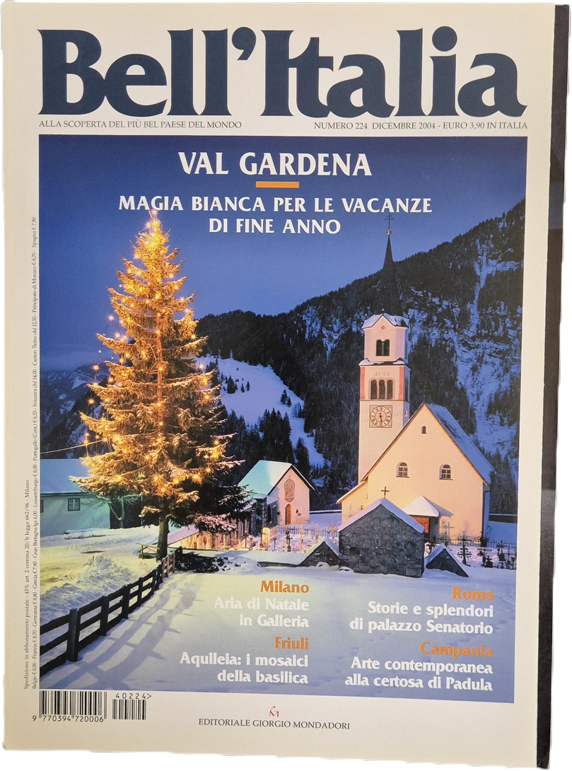 BELL'ITALIA N. 224 - DICEMBRE 2004 - VAL GARDENA