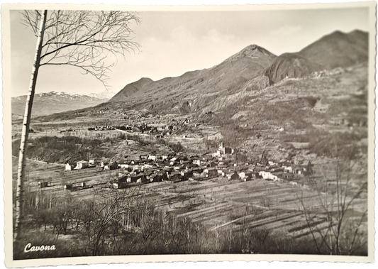 CAVONA - PANORAMA - V1955 - FG