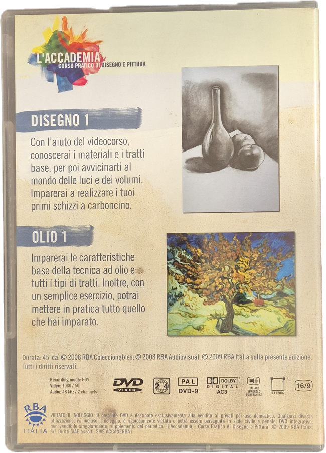 L'ACCADEMIA. CORSO PRATICO DI DISEGNO E PITTURA N. 1