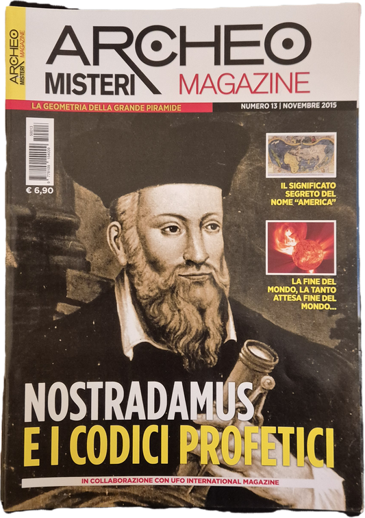 ARCHEO MISTERI MAGAZINE N. 13 - NOSTRADAMUS