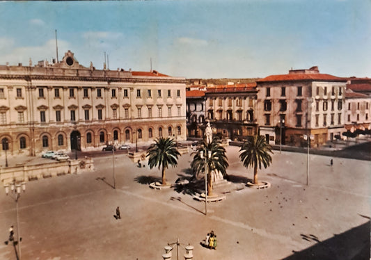 SASSARI - PIAZZA ITALIA - V1963 - FG
