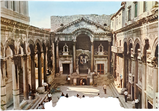 SPLIT/SPALATO - PERISTIL - V1969