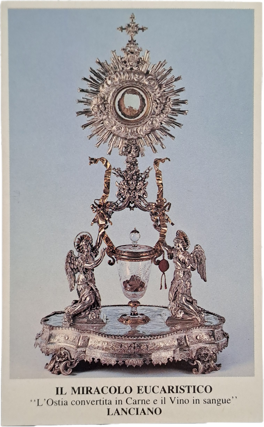 IL MIRACOLO EUCARISTICO -HOLY-CARD