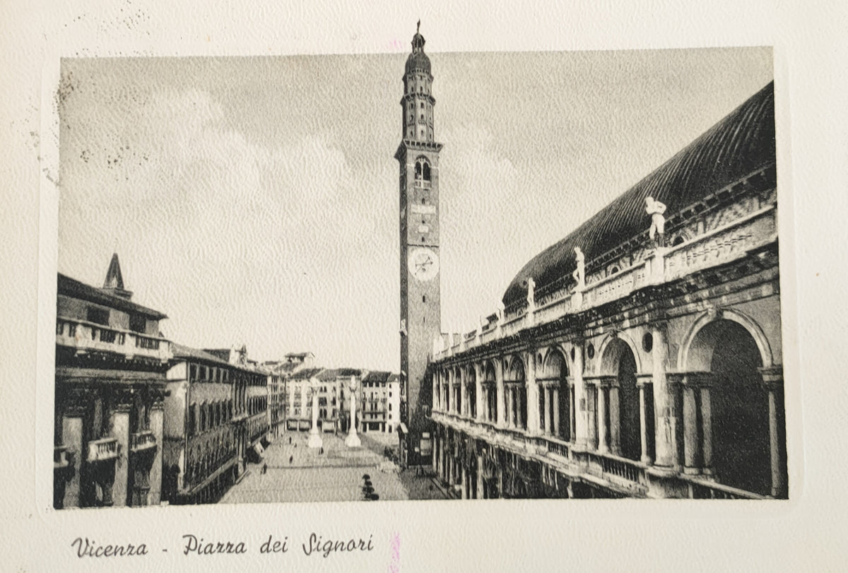 VICENZA - PIAZZA DEI SIGNORI- V1960 - FG