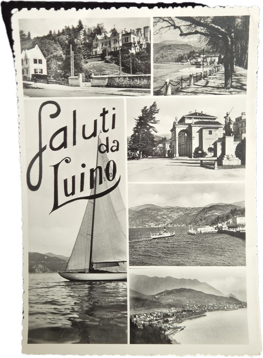 SALUTI DA LUINO  - SEI VEDUTE - V1958 - FG