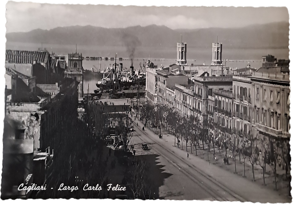 CAGLIARI - LARGO CARLO FELICE  -NV - FG