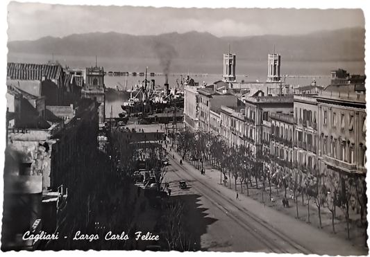 CAGLIARI - LARGO CARLO FELICE  -NV - FG
