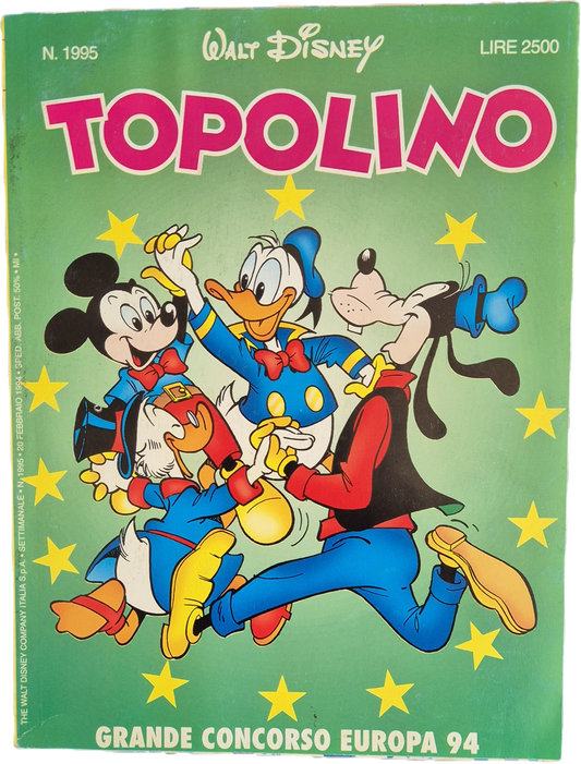 TOPOLINO N. 1995 - 20 FEBBRAIO 1994