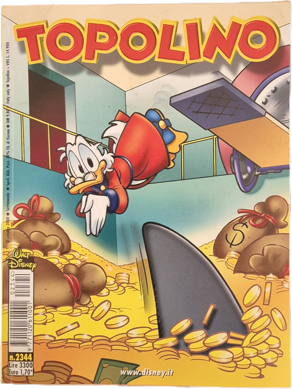 TOPOLINO N. 2344- 31 OTTOBRE 2000