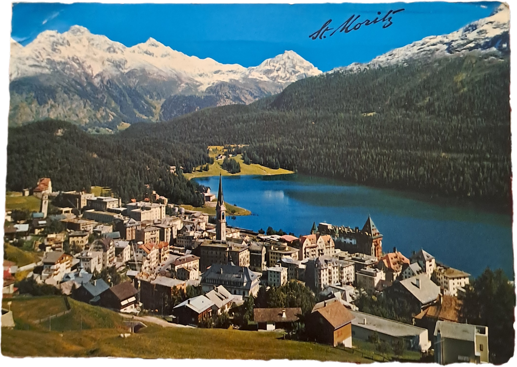 ST. MORITZ - PANORAMA - V1973 - FG