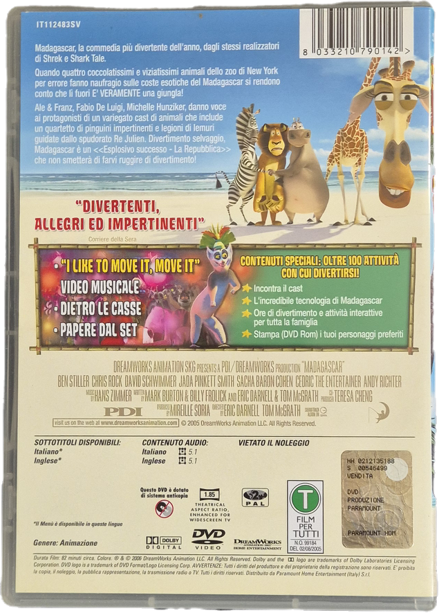 MADAGASCAR - DVD