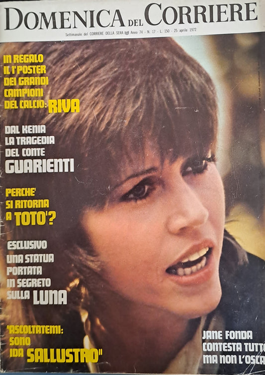 DOMENICA DEL CORRIERE N. 17 -25 APRILE 1972
