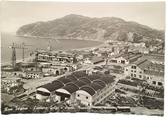 RIVA TRIGOSO - CANTIERE GOLFO E PUNTA MANARA - V1953 - FG
