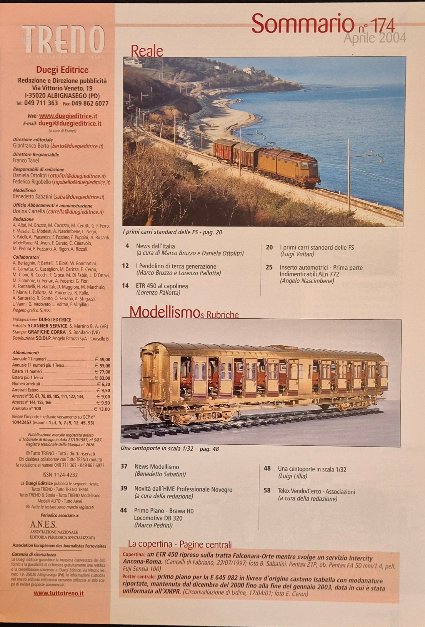 TUTTO TRENO N. 174 - APRILE 2004