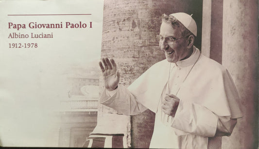 PAPA GIOVANNI PAOLO I - ALBINO LUCIANI - HOLY CARD