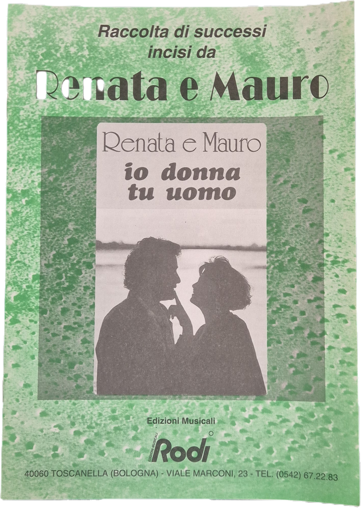 RENATA E MAURO - 11 BRANI -  SPARTITO-SHEET MUSIC