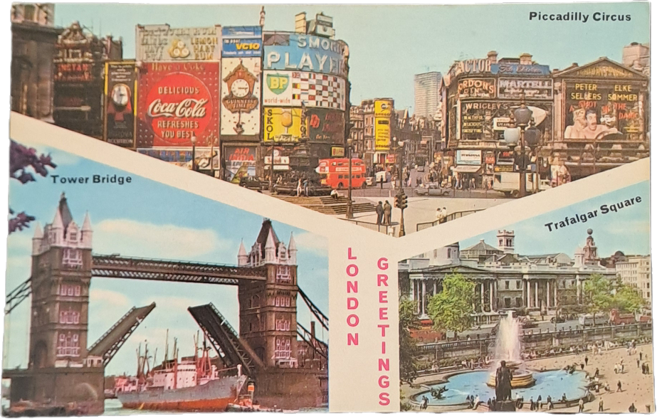 LONDON GREETINGS - 3 IMMAGINI - V1969 - FP