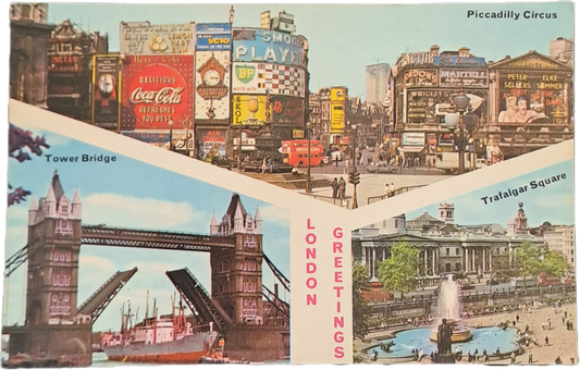 LONDON GREETINGS - 3 IMMAGINI - V1969 - FP